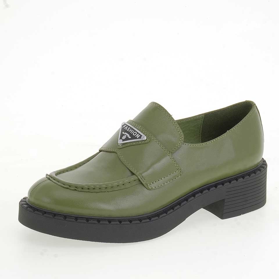 Туфли женские BERKONTY S2125-A01-2 зеленые