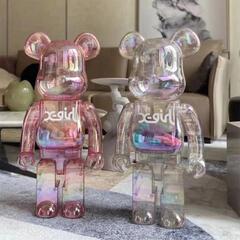 Мишка Bearbrick X-Girl 1000% Rose