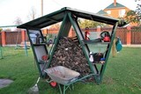 Садовый органайзер - дровница GreenStorage коричневый