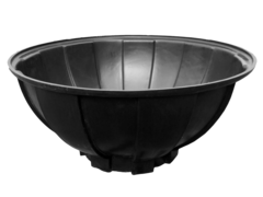 Клумба / Минифонтан / Минипруд Хромов 500 л.(1370x1370x650см;черный) - арт.560985