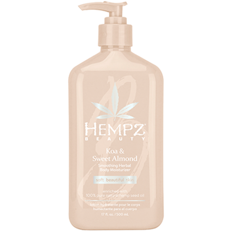 Молочко для тела увлажняющее Коа и Сладкий Миндаль / Hempz Koa & Sweet Almond Smoothing Herbal Body Moisturizer