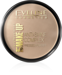EVELINE Пудра матирующая минеральная с шелком №35 GOLDEN BEIGE 
