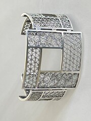 Карвина (браслет из серебра)