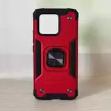 Противоударный чехол Strong Armour Case с кольцом для Xiaomi 13 (Красный)