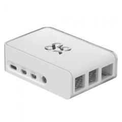Raspberry Pi 4 Model B Official Case Okdo Slide Series, White, Retail, для Raspberry Pi 4 Model B (187-3430/187-3434)(ASM-1900138-11) {96} (815102) 187-3430