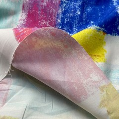 итальянский хлопок геометрические квадраты фото