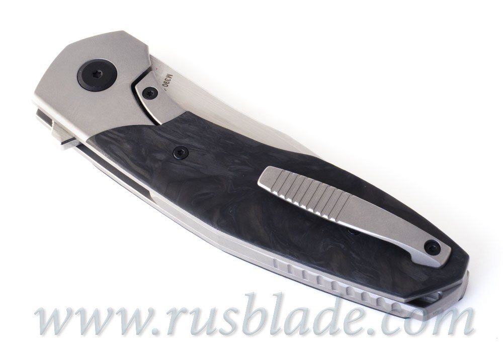 CKF MKAD Empat knife (M390, Ti+CF) - фотография 