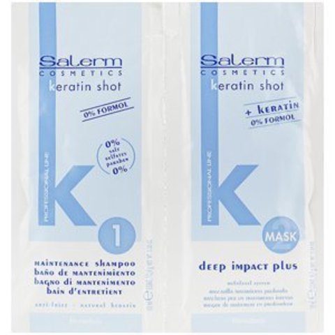 Кератиновая линия - Keratin Shot Salerm