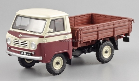 UAZ-450D 1958 beige-red DIP 1:43