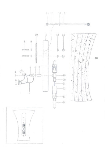 Настенный светильник Lightstar Zucche 820620