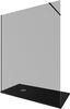 Allen Brau Infinity 3.21034.BBA.T Душевая перегородка, цвет: чёрный