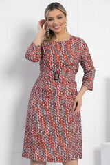 Платье Эпоха моды (терракотовое) П12759-25М LT Collection