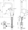 Смеситель для раковины с высоким изливом и донным клапаном Ideal Standard CeraPlan III B0706AA