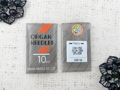 Иглы промышленные Organ DPx5 толстая колба №100/16, 10 игл