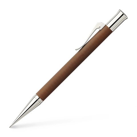 Карандаш механический Graf von Faber-Castell Guilloche Ciselé Cognac (136535)