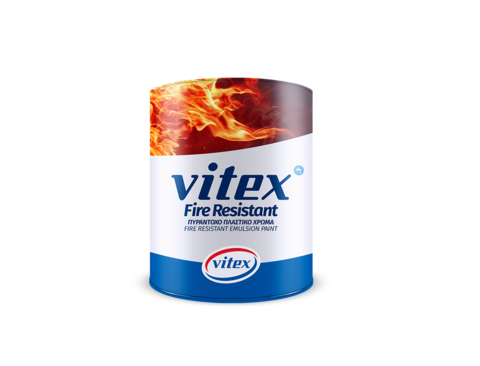 Белая огнестойкая водоэмульсионная краска Vitex