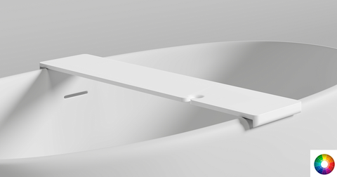 Salini 1906202MF Полка для ванны  GABBIANO BASIC Полка для ванны GABBIANO BASIC. Установка на отдельностоящие ванны Salini шириной до 870 мм.