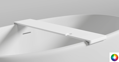 Salini 1906202MF Полка для ванны  GABBIANO BASIC Полка для ванны GABBIANO BASIC. Установка на отдельностоящие ванны Salini шириной до 870 мм. фото