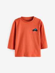 Лонгслив для мальчика Next 650-794, Оранжевый