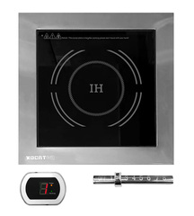 Плита индукционная Kocateq DC 5000M drop in встраиваемая с 1 зоной нагрева (5кВт), антивандальный регулятор мощности