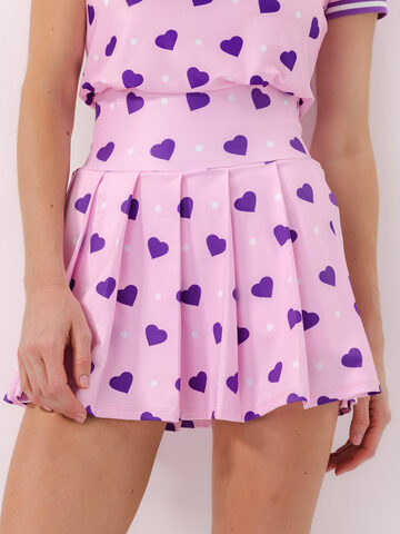 Юбка плиссированная сердце GOLVI