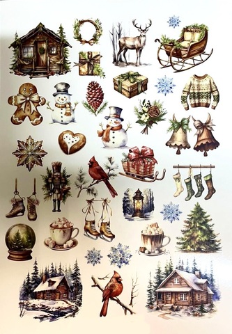 Пленочный трансфер №0462  для светлых поверхностей А4