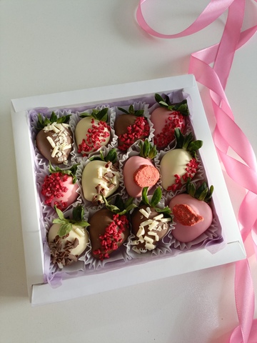 Клубника в шоколаде 