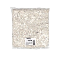 20-7-005 Тряпка хлопковая для пола, белая, 60х80см Россия