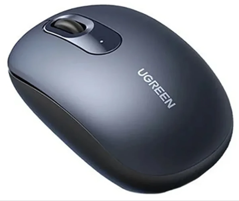 Мышка компьютерная беспроводная UGREEN HM102 (75991) Multi-mode Wireless Mouse BT&GHz - Blue