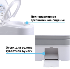 Биотуалет Lupmex 79001 24л без индикатора