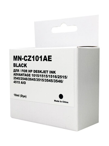 Картридж Myink 650XL CZ101AE для HP DJ Advantage 2515/3515/4515 Black (18ml)