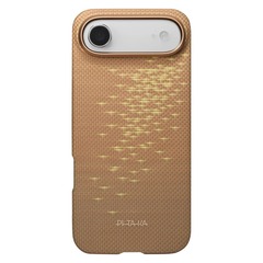 Чехол Pitaka Edge Case для iPhone Air, Золотой блик | Golden Glint