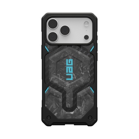 Чехол Uag Monarch Pro Case для iPhone 17 Pro Max, Синий | Forged Carbon Fiber/Blue