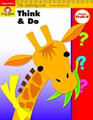 Learning Line Workbook: Think and Do, Grades PreK-K