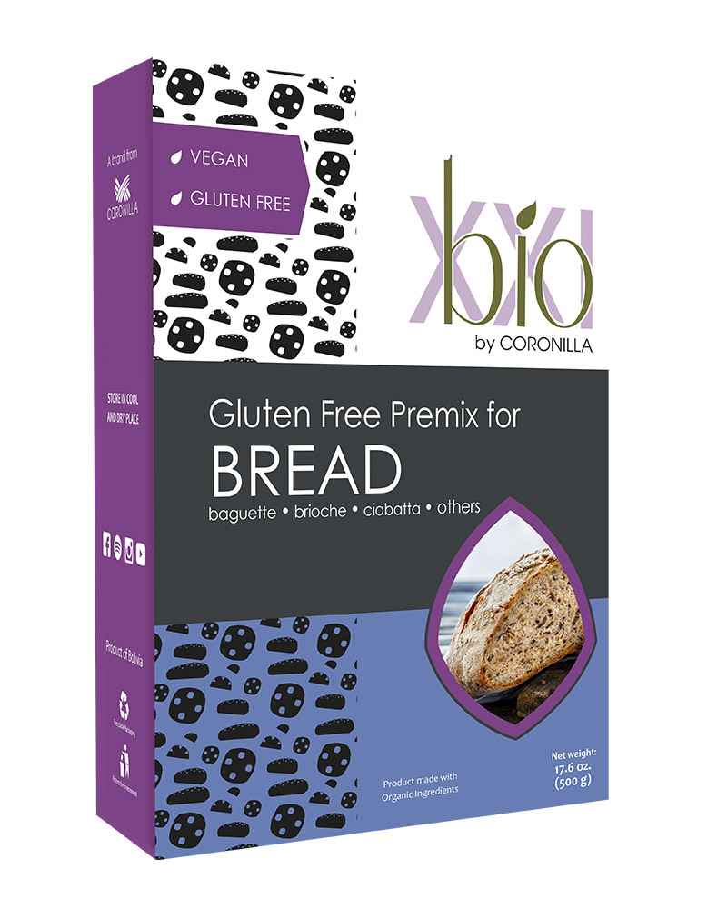 Безглютеновая смесь BIO-XXI для выпечки хлеба 500 гр.