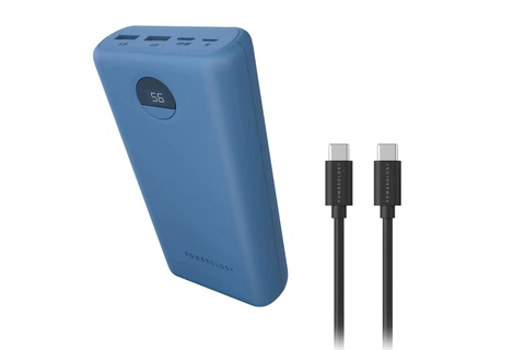 Powerology Quick Charge PowerBank 30000mAh 45W - Blue
