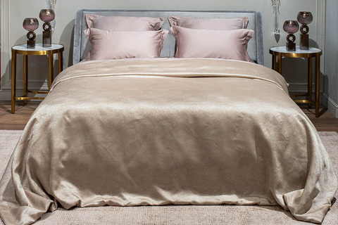 Покрывало 260x260 Garda Decor Fiji бежевое 121GD-F260POKR ED