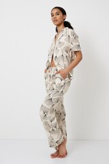 Пижама женская со штанами ARUELLE SEASHELL_Экрю