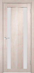 Межкомнатная дверь Z-1 / Цвет тон Кремовая лиственница / Остекление "Сатинат белое" / Двери Верда