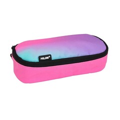 Penal \ Пенал \ Pencil bag OVAL PENCIL CASE SUNSET PINK