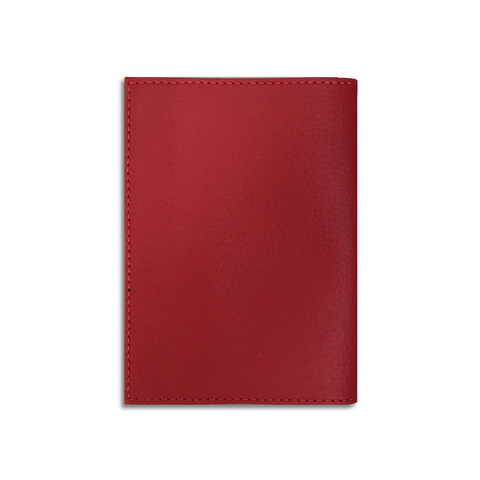 Обложка на паспорт ЭКО под заказ, красная