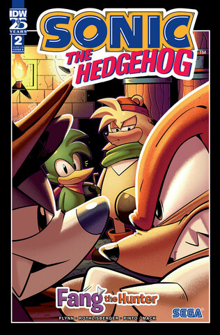 Sonic The Hedgehog Fang The Hunter #2 (Cover B)
