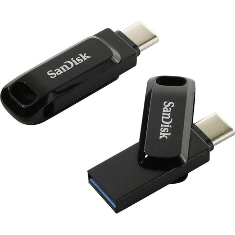 Флеш-накопитель SanDisk 32GB Ultra Dual Drive Go USB-C Black