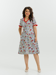 4549 Халат на пуговицах