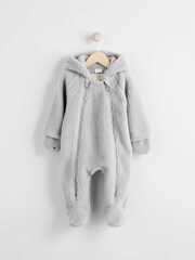 Комбинезон флисовый для малышей Next K90-737, Серый