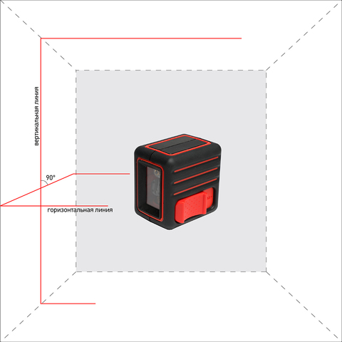 Лазерный уровень (нивелир) ADA CUBE MINI BASIC EDITION