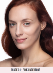 Влагостойкий тональный крем Purobio тон 01 Светлый