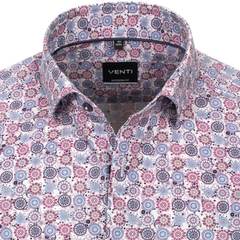Сорочка мужская Venti Modern Fit 113728700-100 с причудливым принтом