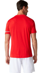 Футболка теннисная Asics Court M SS Tee - classic red