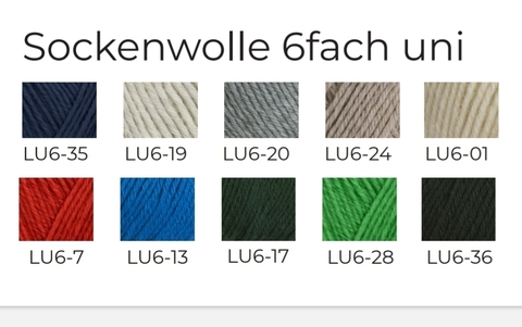 Ferner Wolle Lungauer 6-ply Uni 17